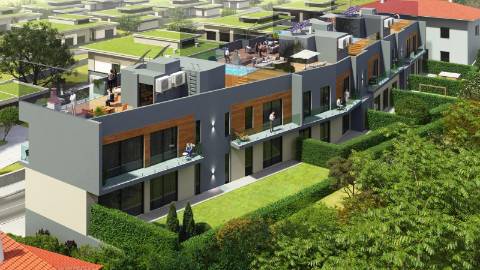 Apartamento Premium de 4 Quartos em Faro - Conforto, Design Elegante e Terraço com Piscina