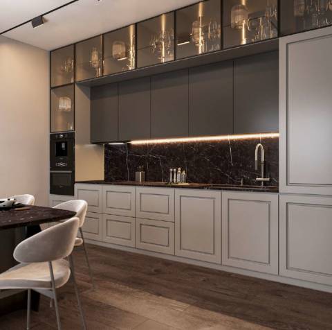 Apartamento T2 novo em Portimão com garagem e espaços verdes.