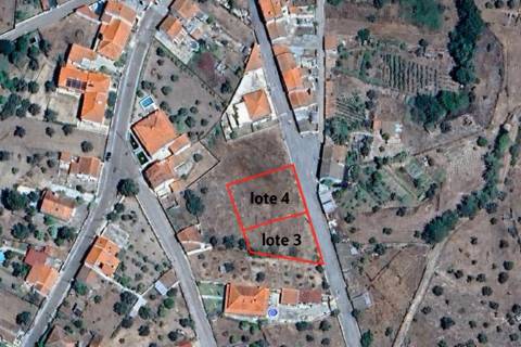Lote 4 urbano para casa em madeira, modular ou LSF Viabilidade confirmada Castelo Cernado, Comenda- Gavião