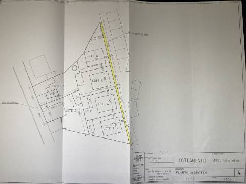 Lote 4 urbano para casa em madeira, modular ou LSF Viabilidade confirmada Castelo Cernado, Comenda- Gavião