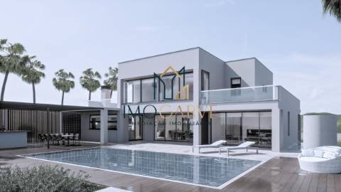MORADIA T4 COM PISCINA IMPLANTADA NUM LOTE DE 10...