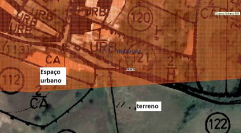 Terreno de 3463m2 com Ruina uma antiga Azenha em   Alfeizerão