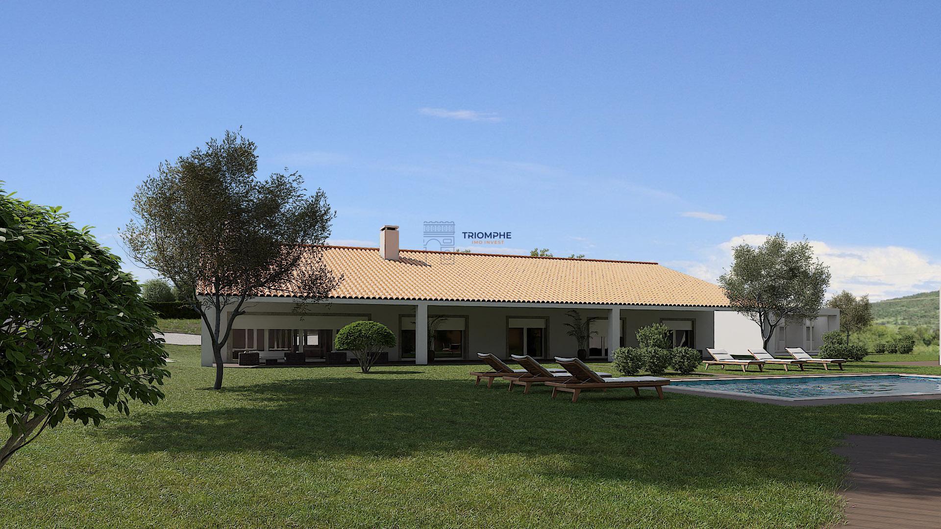 Quinta 20800m2 e Lago, C/ Projeto Aprovado P/ Moradia, Piscina e 4 T1