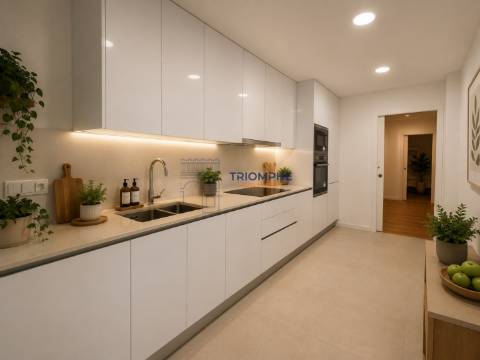 Apartamento T2 a estrear com Terraço de 59 m² e box dupla | Urbanização Casas do Lago