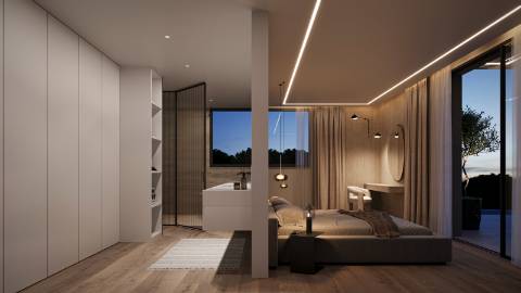 Moradia V4 Nova Chave na Mão Com vista Mar Para Venda
