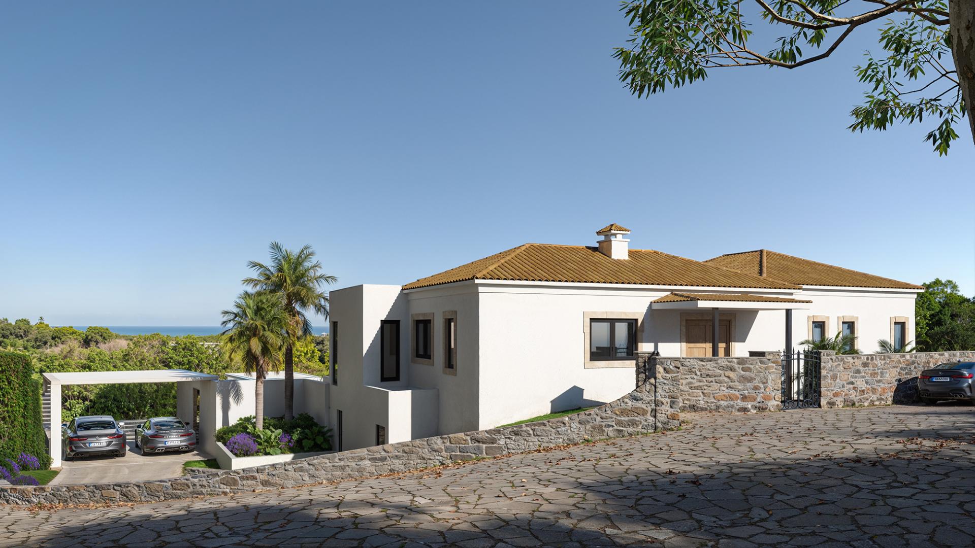 Magnifica moradia 5 quartos com vista mar em construção
