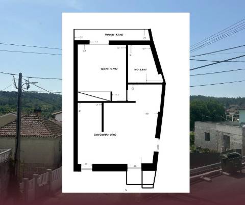 Moradia T2 Venda em Bodiosa,Viseu
