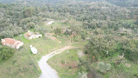 Propriedade com Ruína Única em Santa Margarida da Serra, Grândola - 19.5 Hectares com Ruína, PIP Aprovado para novas construções - Amplos e variados recursos Naturais!